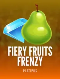 fiery fruits frenzy game logo