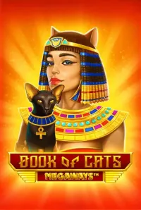 book of cats megaways game logo